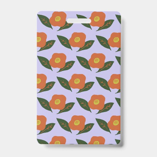 Badge Fleur d'hiver (Avant)