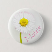 Badge Fleur Faisy Personnalisable (Devant)