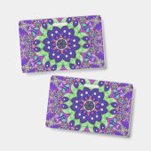 Badge Fleur Mandala (Avant & arrière)
