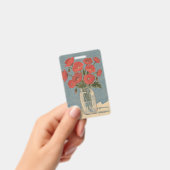 Badge Fleurs de pavot (Manuel / portable)
