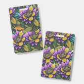 Badge Fleurs magiques (Recto et verso)