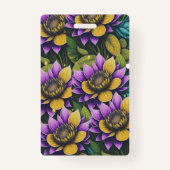 Badge Fleurs magiques (Dos)