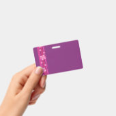 Badge Fleurs roses (Handheld)