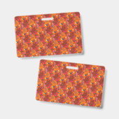 Badge Fleurs Super tombées (Avant & arrière)