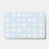 Badge Flocons de neige (Arrière)