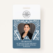 Badge Folk Dentist logo Modern Business Photo (Devant)