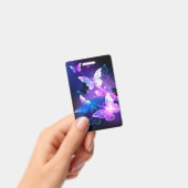 Badge Fond avec papillons de nuit (Manuel / portable)