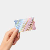 Badge Fond rose texturé (Manuel / portable)