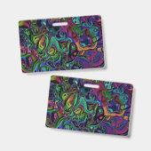 Badge Fonte cérébrale (Avant & arrière)