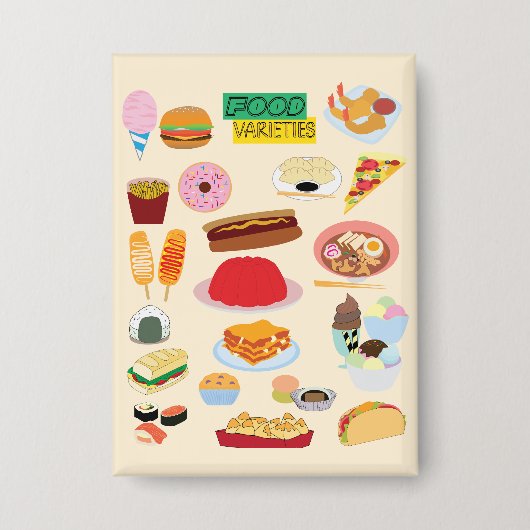 Badge Food Varieties (Recto)