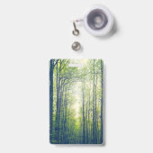 Badge Forêt mystique (Avant avec rétractable)