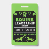 Badge Formation en leadership équin (Arrière)