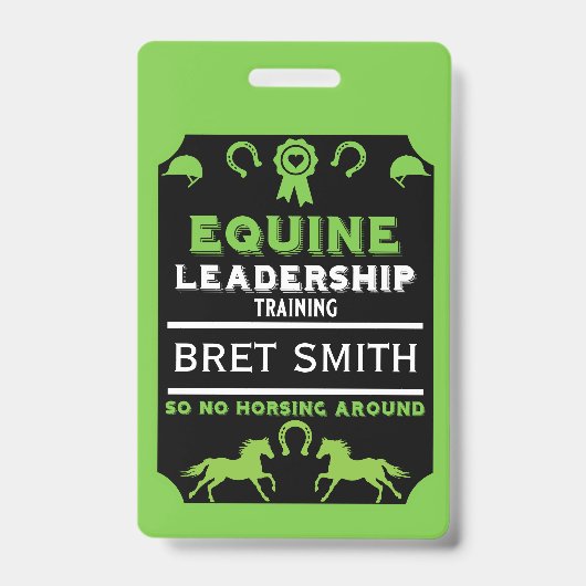 Badge Formation en leadership équin (Avant)