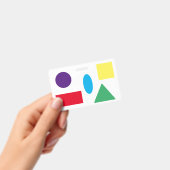 Badge Formes et alphabet (Manuel / portable)