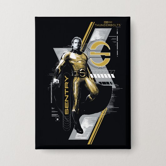 Badge Foudroyants* | Graphisme de personnage de Sentry (Recto)