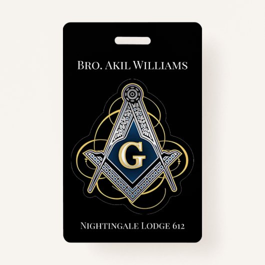 Badge Freemason (Dos)