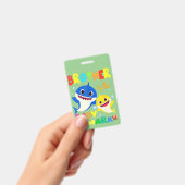 Badge Frère Du Bébé Requin Anniversaire Frère Requin (À main)