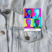 Badge Frida Kahlo Pop Art Portrait (Insitu)