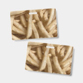 Badge Frites françaises (Avant & arrière)