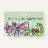 Badge Frog-et-It ! Livre d'histoire Lecture Frog (Devant)