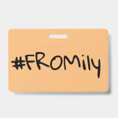Badge #FROMily Du Podcast Fandom Korman Productions (Arrière)