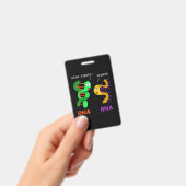 Badge Funny Biology Pun Biologiste Professeur Professeur (À main)