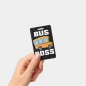 Badge Funny Bus Boss School Bus Driver (À main)