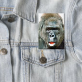 BADGE FUNNY CUTE GORILLA (Insitu)