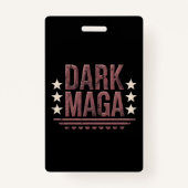 Badge Funny DARK MAGA 2024 (Devant)