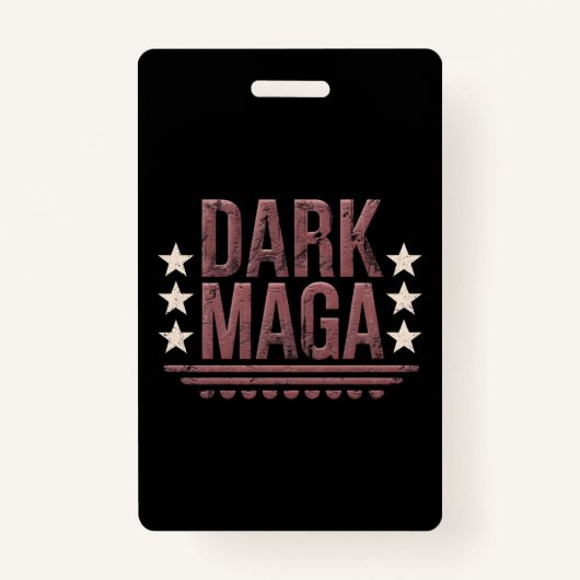 Badge Funny DARK MAGA 2024 (Devant)