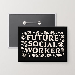 Badge Futur étudiant travailleur social