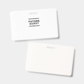 Badge Futur pote (Front & Back)