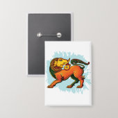 Badge Gajasinha – Mythical Guardian of Strength (Recto/Verso)