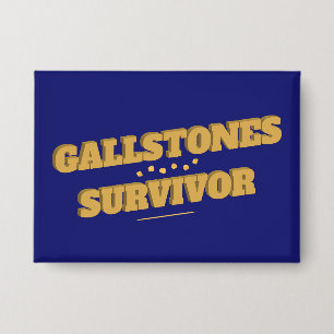 Badge Gallstones Survivder Gallbladder Post Chirurgie