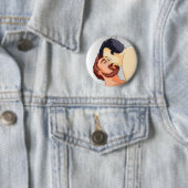 badge gay bear couple kissing (En situation)