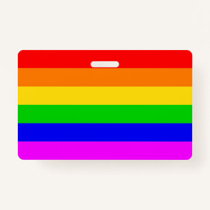 Badge Gay Rainbow Transgender Rainbow Flag