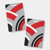 Badge Géométrie colorée (Avant & arrière)