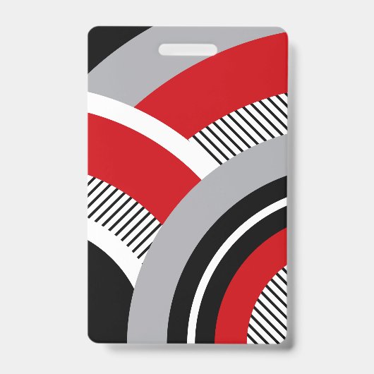 Badge Géométrie colorée (Avant)