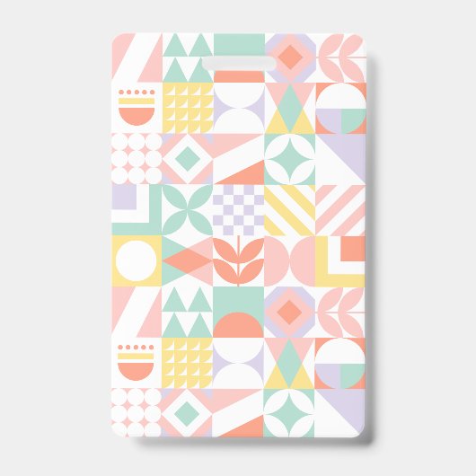 Badge géométrique n° 32 (Face)