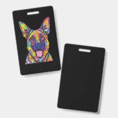 Badge German Shepherd Dog Lovers (Avant & arrière)