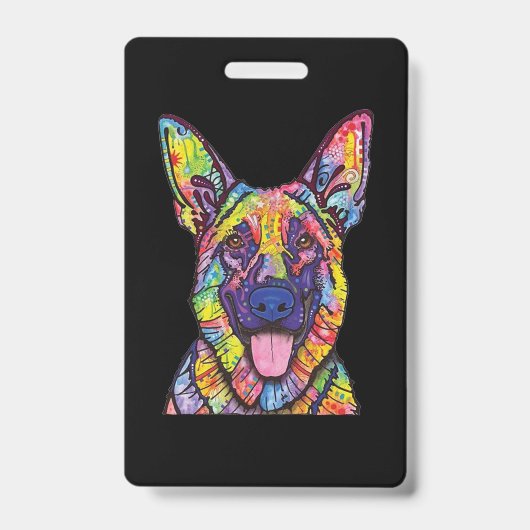 Badge German Shepherd Dog Lovers (Avant)