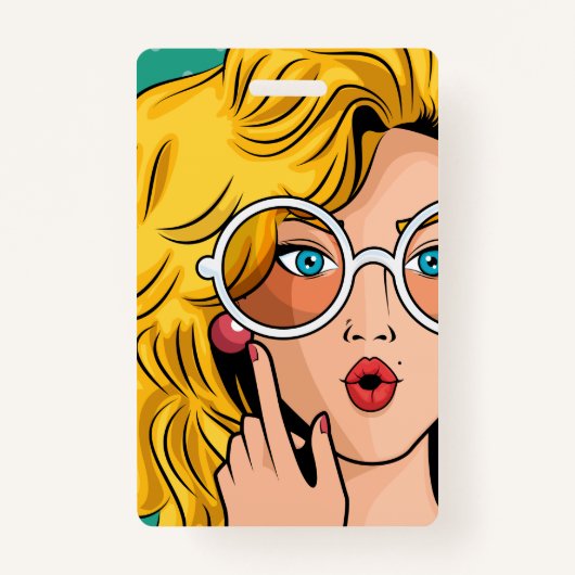 Badge Girl #1 (Devant)