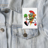 Badge Gladiator Pizza Slice Italien Brainrot (Insitu)