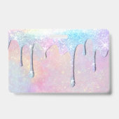 Badge gouttes de couleurs pastel (Arrière)