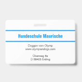 Badge Grand Danois (Arrière)