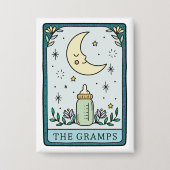 Badge Grand-père du Baby shower Tarot (Recto)