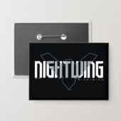 Badge Graphique de nom high-tech Nightwing (Recto/Verso)