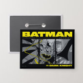 Badge Graphique Tri-Panel de la BD Batman (Recto/Verso)