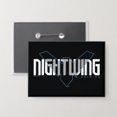 Badge Graphisme Hi-Tech au nom de Nightwing (Recto/Verso)