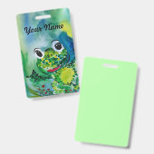 Badge Grenouille (Avant & arrière)